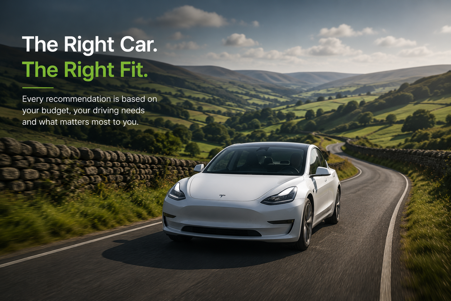 The right car